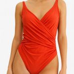 Gottex  Red One Piece Swimsuit Photo 0
