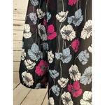 Ann Taylor Small Tunic Blouse Shirt Top Semi Sheer Floral Shirt Photo 8