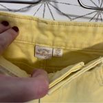 Wrangler  Billabong Collab Yellow Denim Shorts Photo 4