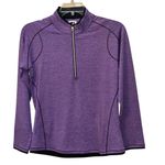 FootJoy  (FJ)‎ Women's Golf Half Zip Mock Neck Purple Jacket Medium Athletic Photo 0