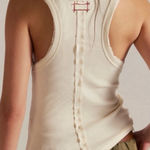 Free People NWT  We the Free Rowan Tank - Tofu Ivory - Medium Photo 0