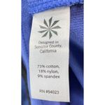 Athleta  Pullover Womens XXS Blue Sentry Active Hoodie Sweatshirt Cowl Neck Photo 10