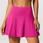 Santiny. 14" Tennis Skirt Golf Skorts with Pockets Tummy Control Shorts Pleated Skirts Photo 0