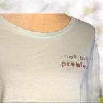 PINK - Victoria's Secret Pink pale green cropped T-shirt Photo 1