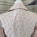 United Colors Of Benetton Vintage Pink Floral Jacket Photo 6