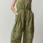 BDG NWT Green Frankie Utility Cropped Jumpsuit Size XS Photo 2