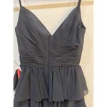 Mac Duggal  Black Tiered Ruffle Midi Dress Size 2 Original MSRP $358 Photo 6