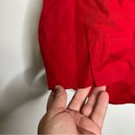 Columbia Red button down shirt 3/4 sleeves women’s size XL 100% cotton Photo 4