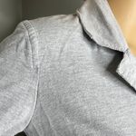 Levi's Gray Distressed Cotton Blazer With Colorful Button Detail Size Small Photo 5