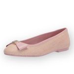 Ted Baker Sualli Bow Raffia Pink Ballet Flat Size 39.5 / 9 Photo 4