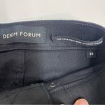 Denim Forum Aritzia The Lola High Rise Skinny Crop Black Jeans 23 Photo 10