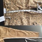 frame denim FRAME Cheetah Cargo Skinny Jeans Stretch Mid-Rise Cropped Size 28 NWT Photo 8