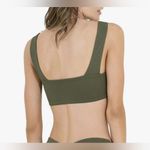 Maaji  Pine Green Passion 2 Way Wear Classic Floral Bralette Bikini Top‎ Size M Photo 1