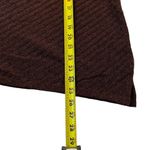 Parallel Skies Brown Knit Long Sleeve Shirt Women Size Medium NWT | 63 Photo 5