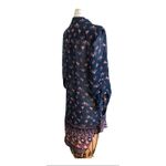 Rue 21 Sheer Blue floral print Tunic Dress size Small NEW Photo 1