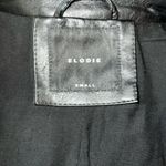Elodie  Faux Leather Motto Jacket Size Small Photo 8