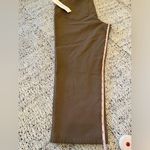 Coldwater Creek Women’s Cropped Flat Front Chino Khaki Pants Brown Size 8, NWT Photo 5