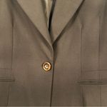 Bill Blass Vintage  Women’s Suit Jacket Sz 12 Dark Academia Minimalism 90’s Brown Photo 4