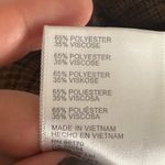 Urban Outfitters Women's Glen Plaid Trousers Flare size 6 Academia Brown Black Photo 7