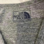 The North Face  Gray Long Sleeve Striped Pullover Knit Top/ Dress Women's Medium Photo 3