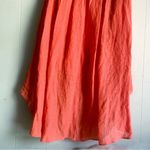 Iz Byer Coral Ruffle Top Hi Low Dress XL Photo 5