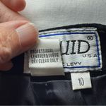 Vintage Erez Leyy Black Suede Leather Short Pencil Skirt Size 10 Sexy Party Photo 4