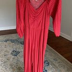 Knox Rose  Puff Sleeve V Neck Smocked Back Cottagecore Romper Summer Easter Boho Photo 2