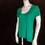 J.Crew  Green Short Sleeve Scoop Neck Tee Shirt (XS) Photo 1