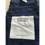 Good American Good Legs Straight Leg Jeans Blue Women's Size 4/27 Photo 4