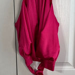 Strut & Bolt  pink sleeveless halter top size small Photo 0