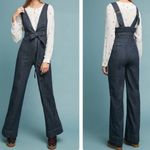 Anthropologie Pilcro & The Letterpress Denim Overall Bib Jumpsuit Plunging V 2 Photo 1