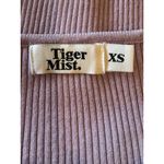 Tiger Mist  Sweater Women‎ XS Purple Ribbed Knit Monica Cardigan Sexy Preppy Photo 9
