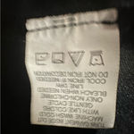 Eyeshadow High Waist Embroidered Shorts Nordic Trim Black Back Zipper Size L Photo 5