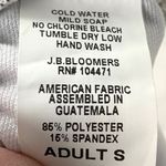 J.B. Bloomers Adult S Zebra Print Sports Bra Cheer Dance Yoga Workout Black Photo 5