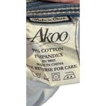 The‎ Akoo Women's Jeans Comfort Stretch Low Rise Medium Wash Pants Sz. 28 Blue Photo 9