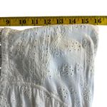 Free People Womens Boho Eyelet Babydoll Top Size M Cottagecore Romantic Flowy Photo 2