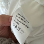 Aleeza Paris White Bubble Skirt Womens S Lagenlook Artsy Mini NWT Y2K Photo 10