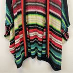 Ralph Lauren Lauren  Tribal-Aztec Linen Blend Crochet Open Cardigan Shawl OS‎ Photo 3