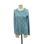 Patagonia Capilene Midweight Crewneck Top IceFall Big Sky Blue Size Medium Photo 2