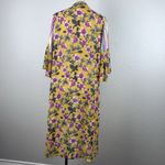 Grace + Emma Women's Kimono Floral Print Mustard S/M Yellow Size M Photo 4