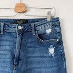 Judy Blue RAINBOW EMBROIDERED HIGH RISE CROPPED STRAIGHT LEG Size 31 Photo 10