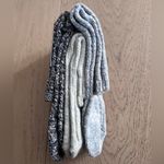 Universal Threads Universal Thread Blue and Gray Ankle Socks Photo 3