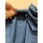 Susan Graver  Women’s Jacket Water Resistant Zip-Front Grommet Trim Blue Size M Photo 7