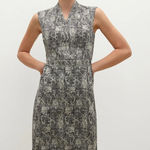 MM.LaFleur MM Lafluer The Aditi dress crackle white black Photo 0