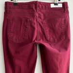 Calvin Klein Jeans  Red/Burgundy Skinny Ankle Pants, Size 8 Photo 13
