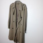 All Saints olive green coat size large Photo 1