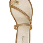 Michael Kors LETTY ICONIC MK LOGO TOE RING SEXY POOL SLIDES SANDALS Photo 0