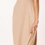 Blue Life Latte Keyhole Maxi Dress Photo 0