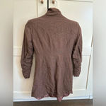 ASTR  the Label Blazer Dress in Mocha Brown - XS - Long Sleeve Mini XS Photo 4
