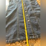 Bill Blass Vintage  Denim Dress Size Large  Sleeveless Button Front Jean Photo 6